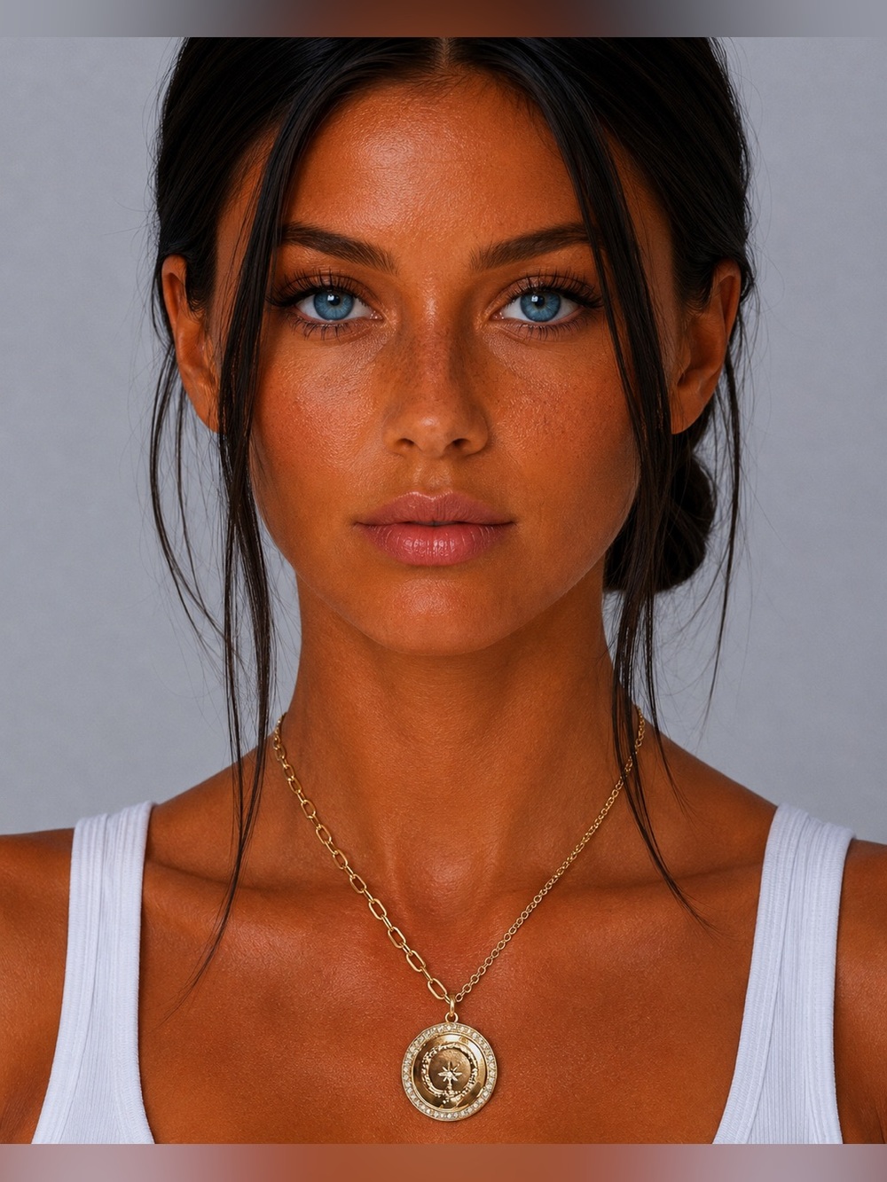 NWT Ettika Rebirth Snake Medallion Necklace $65 MSRP